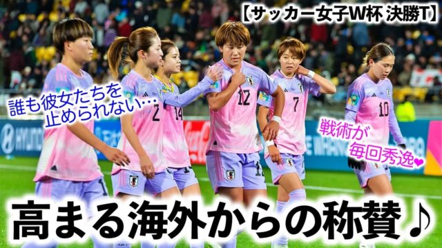 サッカー女子【なでしこジャパン】ワールドカップ(W杯)8強進出の軌跡！